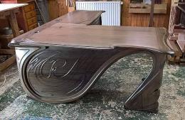 Bureau d'inspiration art nouveau 1