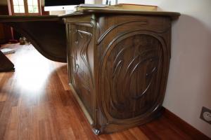 Bureau d'inspiration art nouveau 