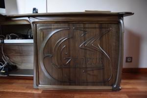 Bureau d'inspiration art nouveau 